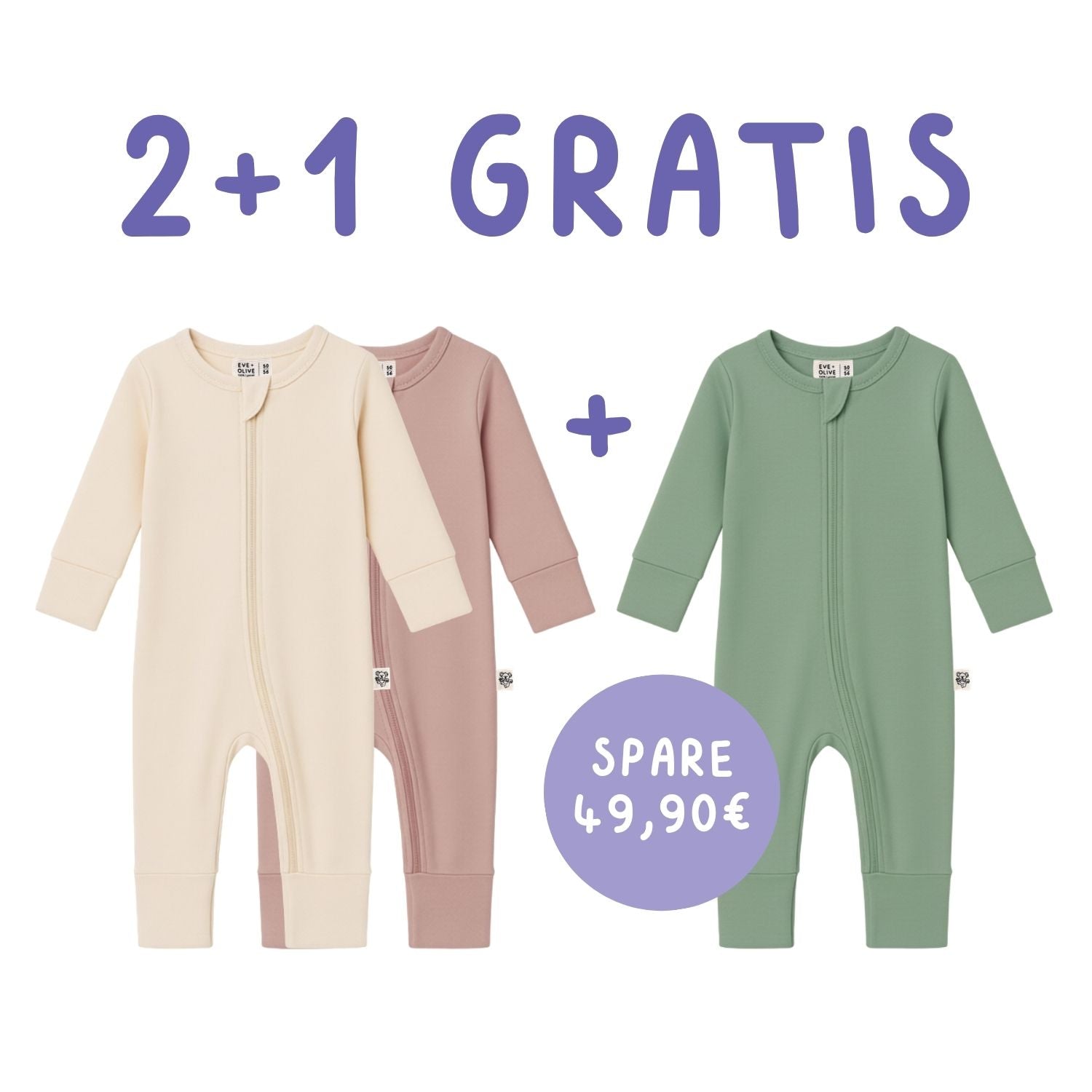 BABY SCHLAFANZUG - VEGAN