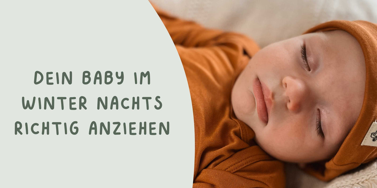 BABYS IM WINTER NACHTS RICHTIG ANZIEHEN