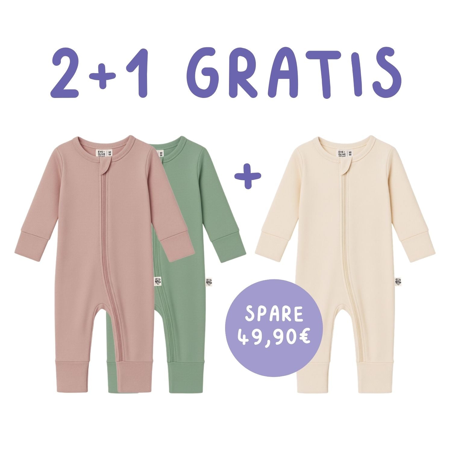 BABY SCHLAFANZUG - VEGAN