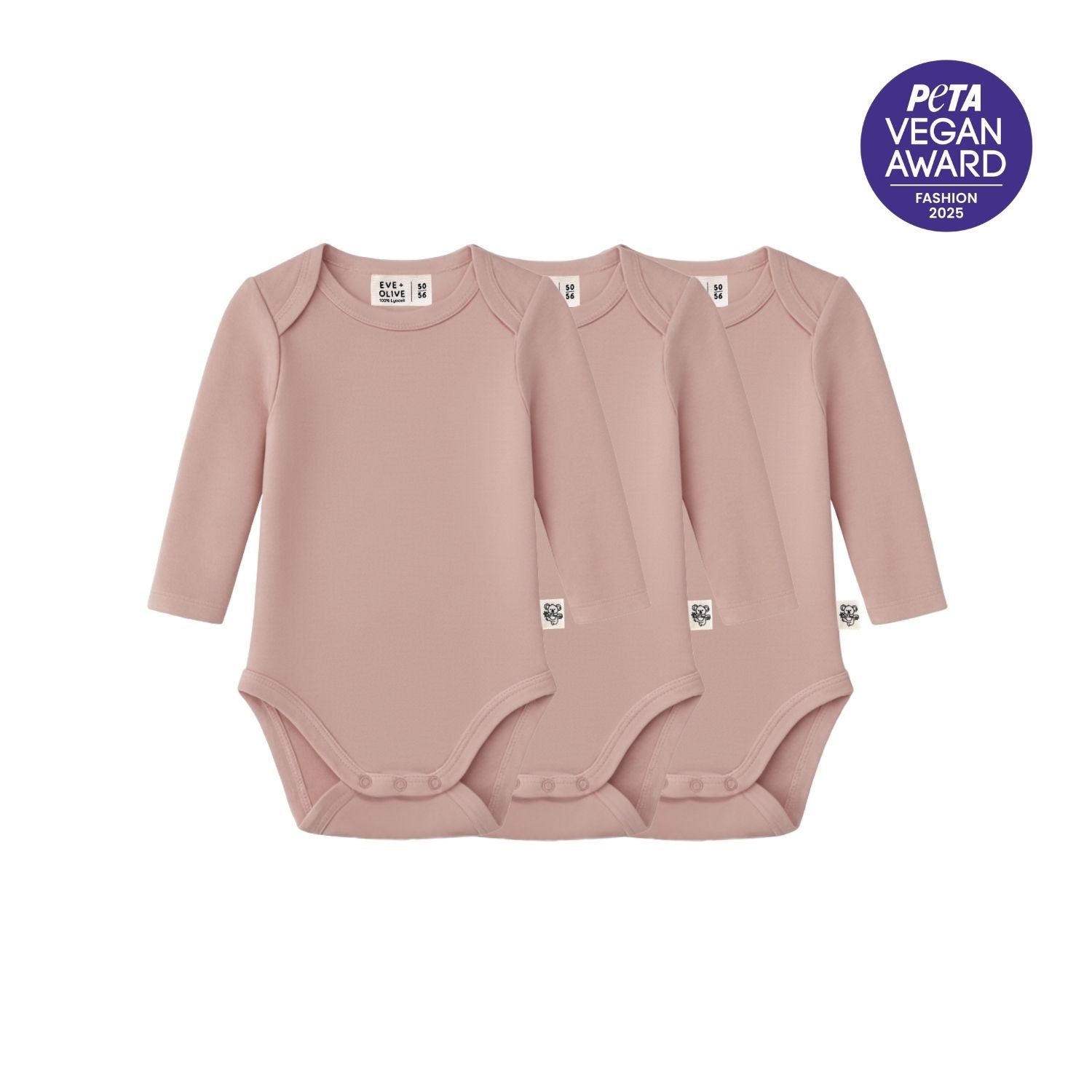 BABY BODY 3ER SET - SWEET ROSE