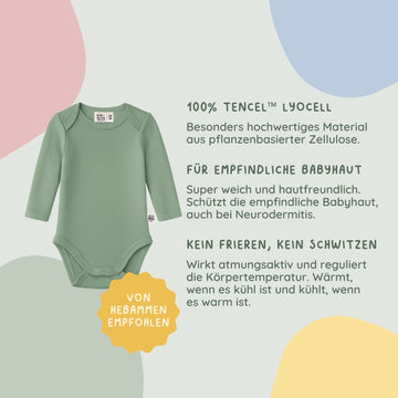 BABIDU Body Bebé Manga Larga 100% Algodón, Body De Bebé Cuello Cisne Suave, Tejido Transpirable Hipoalergénico Para Pieles Sensibles, Ropa Unisex Para Recién Nacido Niño Y Niña BABIDU Body Bebé Manga Larga 100% Algodón, Body De Bebé Cuello Cisne Suave, Tejido Transpirable Hipoalergénico Para Pieles Sensibles, Ropa Unisex Para Recién Nacido Niño Y Niña