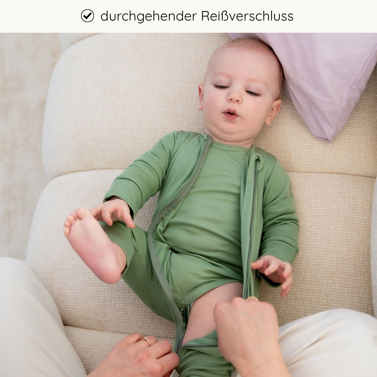 BABY SCHLAFANZUG - VEGAN