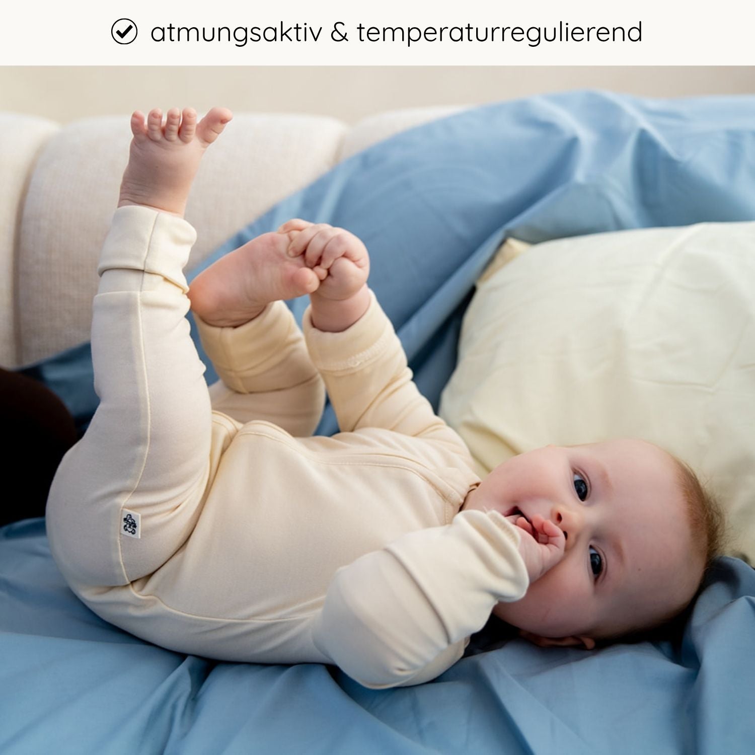BABY SCHLAFANZUG - VEGAN
