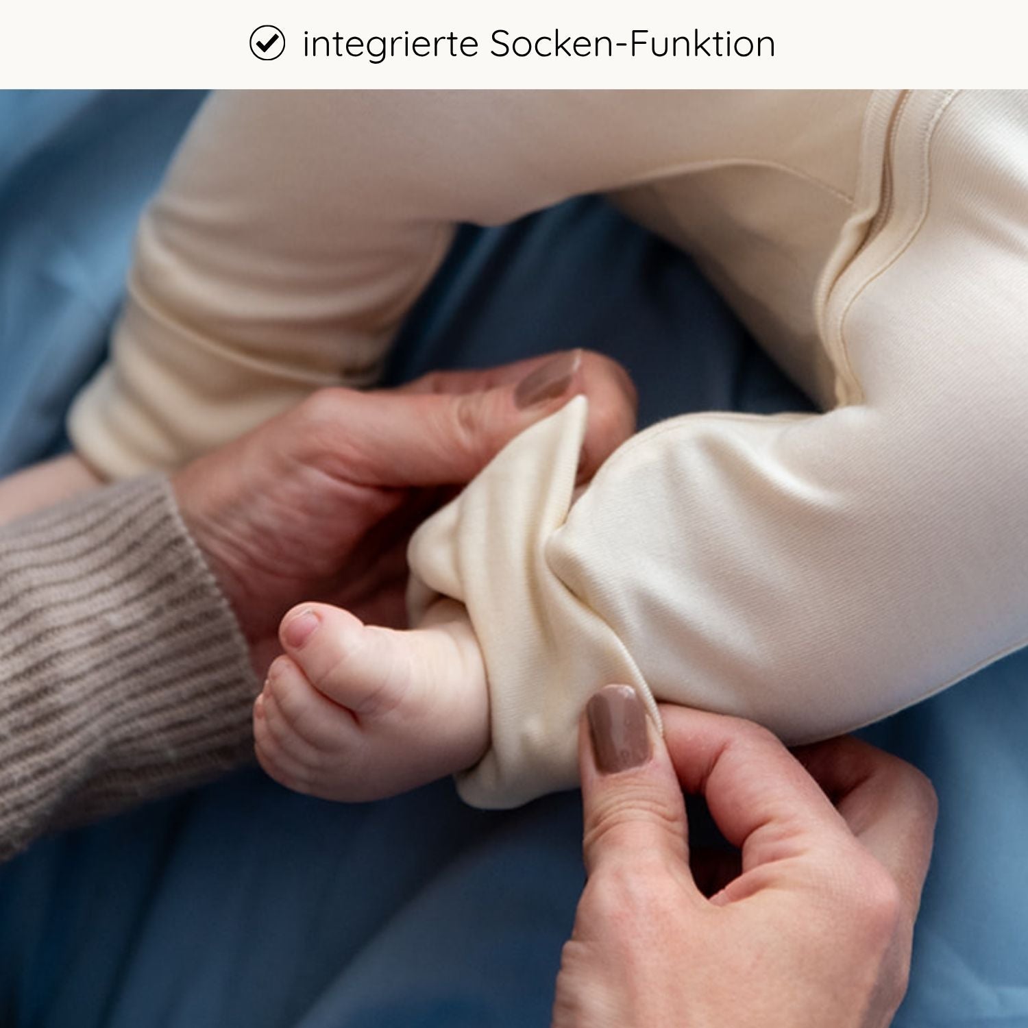 BABY SCHLAFANZUG - VEGAN
